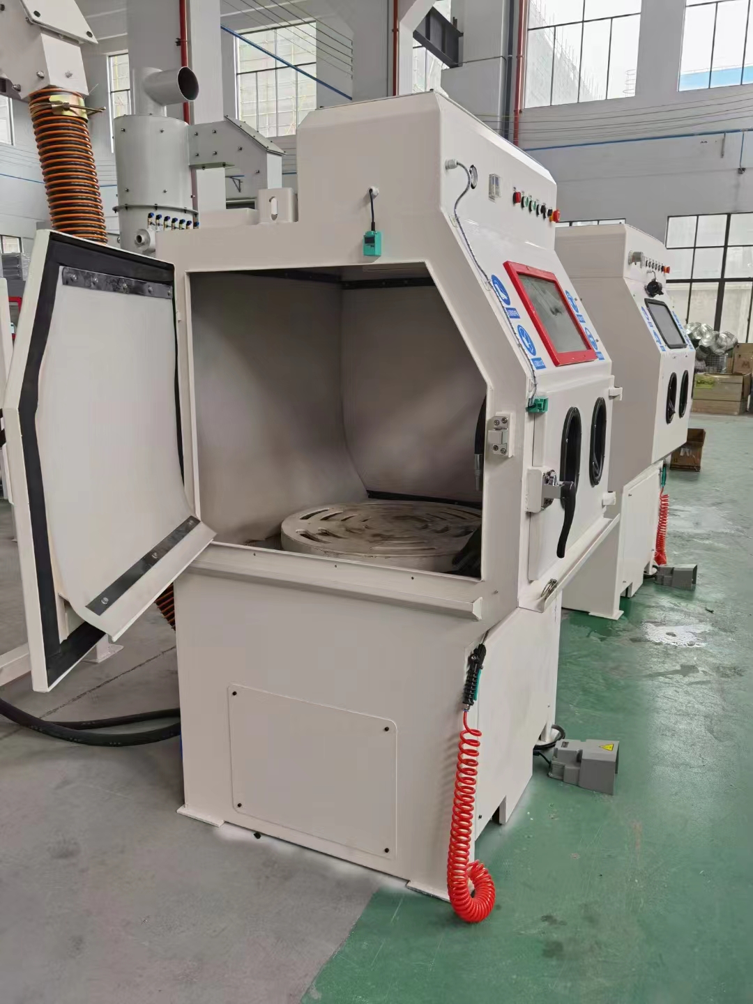 定西移动式抛丸机的工作原理?