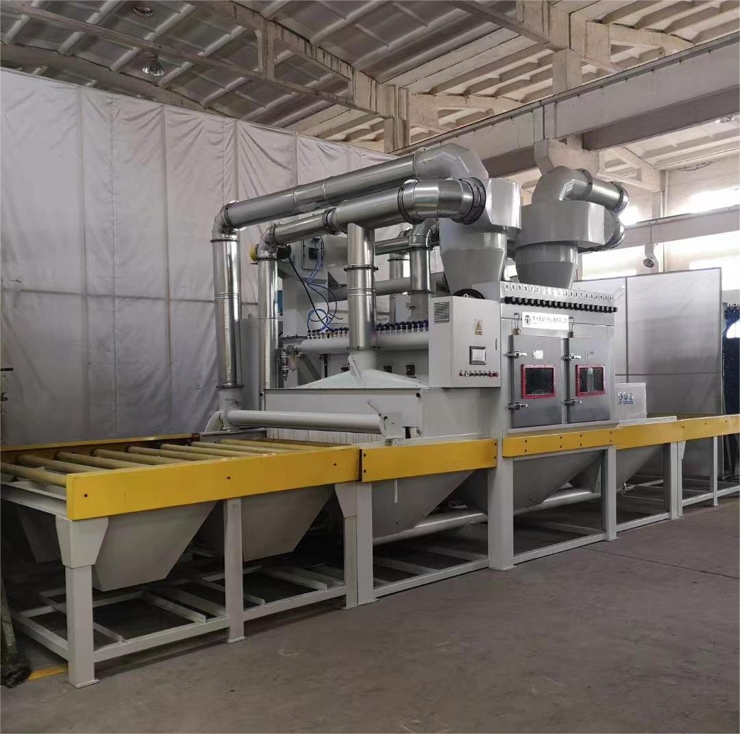 定西抛丸机跑砂是什么原因