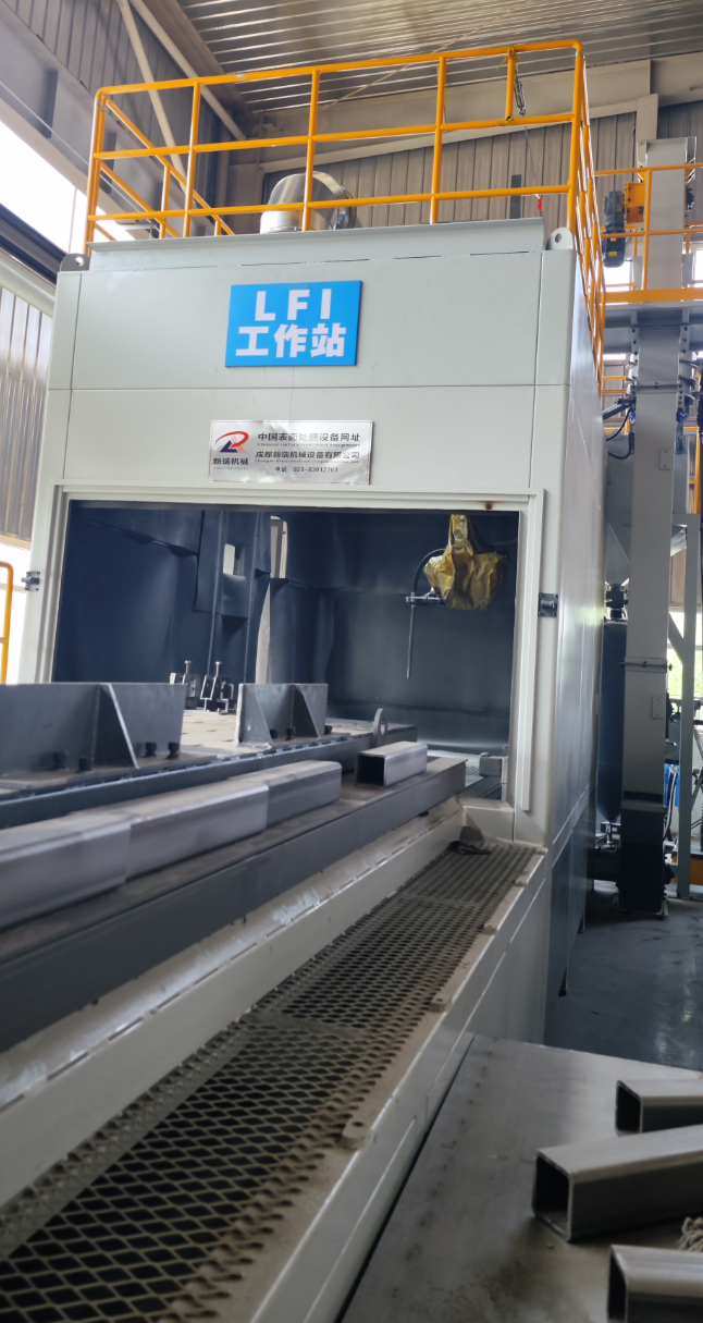 定西喷砂机在航空航天部件的精密处理