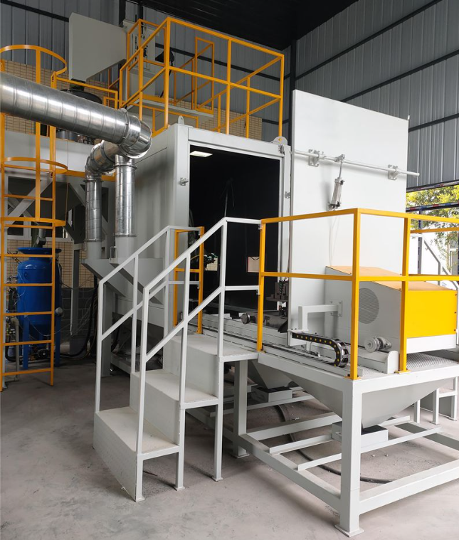 定西全自动喷砂机 实现无人化高效生产