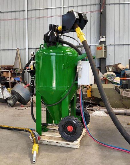 定西移动式喷砂机 户外施工效率翻倍