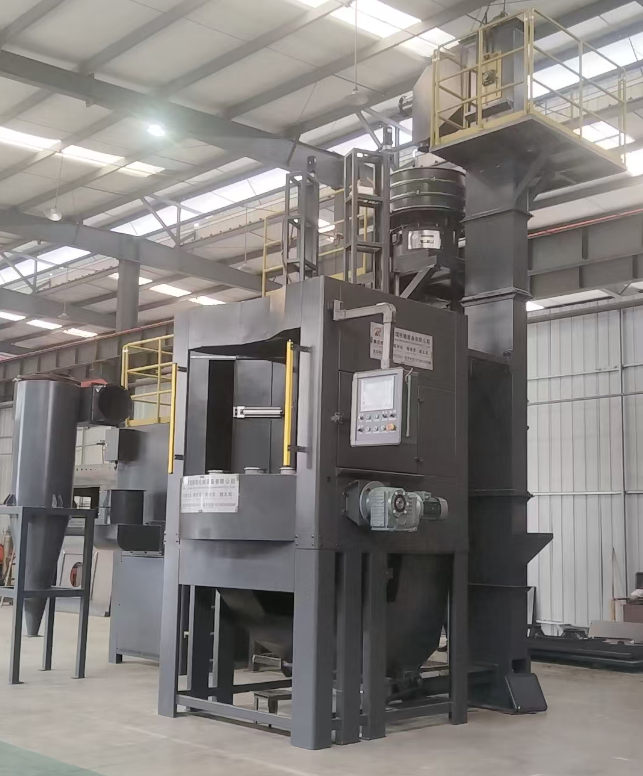 定西转盘式喷砂机 提升圆形工件处理效率